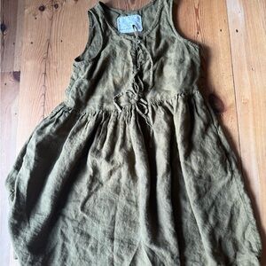 notPERFECTLINEN EDAM midi dress